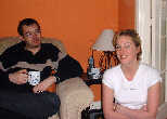 Kerry & Amanda relaxing